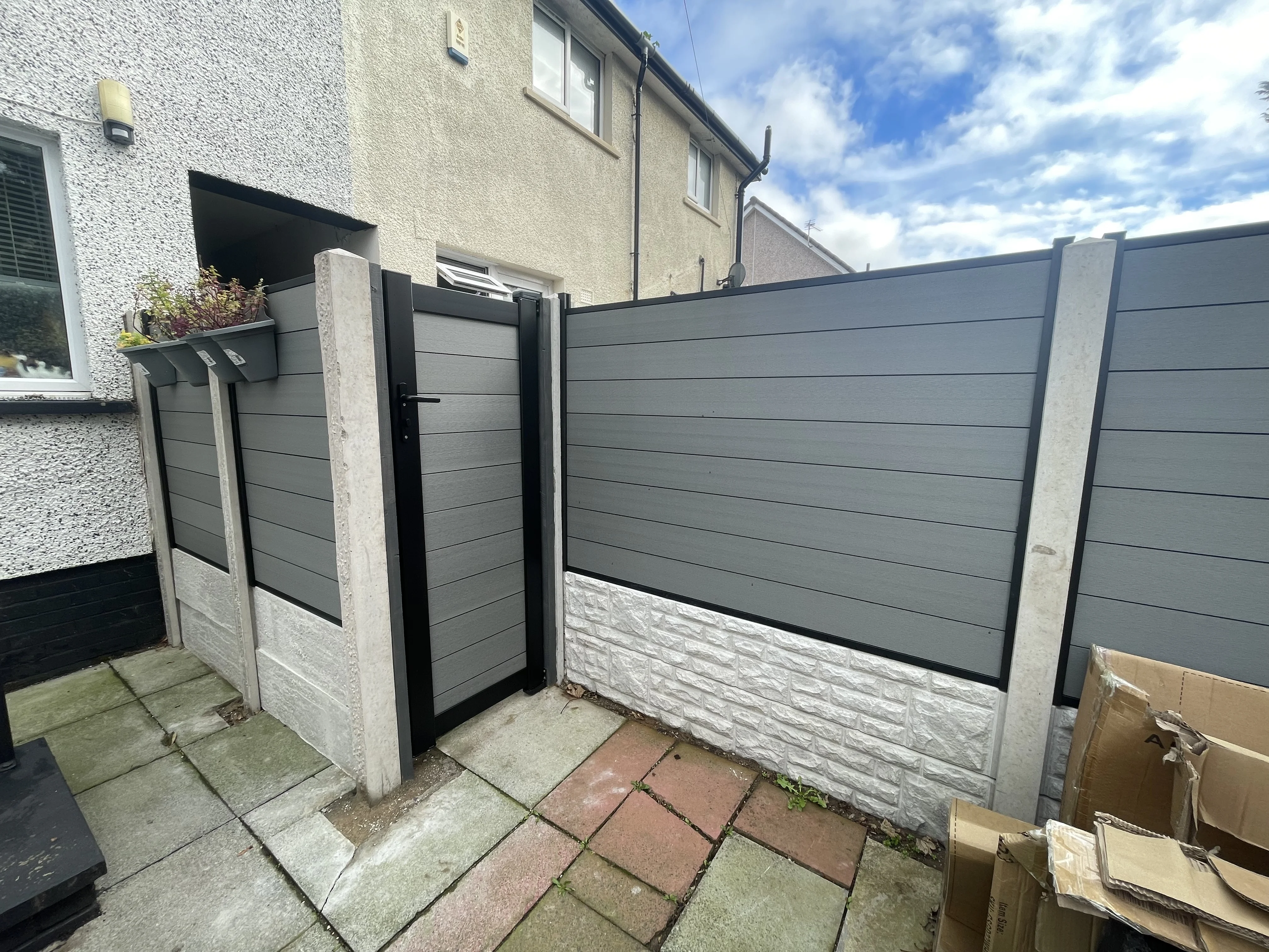 Professional fencing installation project completed by Glasgow Fencing Contractors in Greater Glasgow